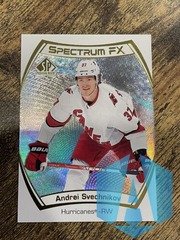 2021-22 UD SP Authentic Andrei Svechnikov #S-33 Spectrum FX Unscratched